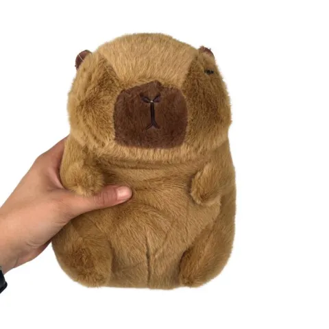 Blødt Ollipet Capivara Plysdyr i mokka plys