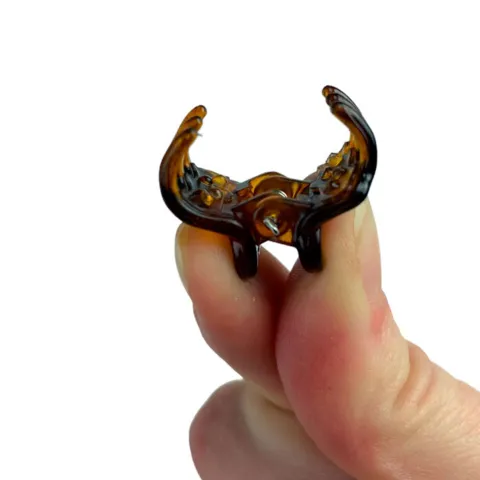Silicone claw hårclips  4 stk.