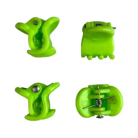 Silicone claw hårclips  4 stk.