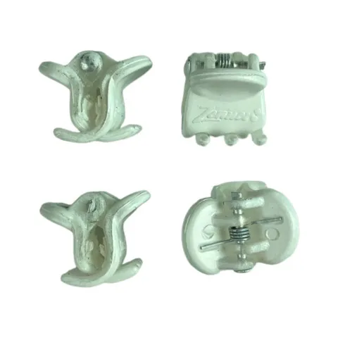 Silicone claw hårclips  4 stk.