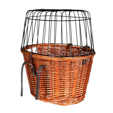 Trixie cykelkurv naturflet med gitter