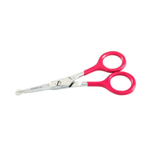 Ollipet potesaks m. silikonegreb | Pink