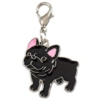 Hundecharms m. hunderacer - Fransk Bulldog