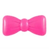 Rainbow Topsløjfe | Neonpink transparent