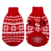 Hundesweater med snefnug