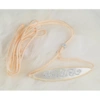 Klassisk Udstillingsline m. broderi | Creme