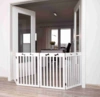 Hundegitter i lakeret MDF | 4 fag