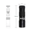 Ultraviolet UV led-lampe med 12 led's