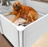 Ollipet PVC Fødekasse - med rundstokke→ Også til store hunde
