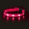 The Dots Collar | Halsbånd med 5-7 kraftige LEDs | Rød