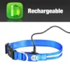 The Dots Collar | Halsbånd med 5-7 kraftige LEDs | med opladning