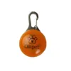 Ollipet LED vedhæng i orange smart  lygte til at sætte på hunden