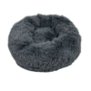 FLUFFY Donut hundeseng m. lynlås