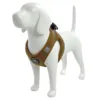 Plys hundesele i brun cognac farve er en step-in sele