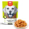 Wanpy Toothbrush Chews | 100g er 100% naturlig tandrensende hundesnack