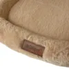 Plys hundemadras med flot Ollipet læderlogo