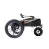 Sammenfoldet design med quick-release hjul, der gør InnoPet Sporty EVR nem at transportere og opbevare