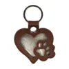 Med Ollipet Fur My Heart Nøglering har du mulighed for at gemme en lille tot af din elskede hunds pels indeni