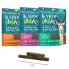 Eksklusiv serie hundegodbidder med antilopekød og aromatiske krydderurter. Kornfrie, proteinrige og fedtfattige snacks til kvalitetsbevidste hundeejere.
