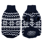 Hundesweater med snefnug