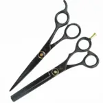 Ollipet Exclusive Black/Gold saksesæt 7-7,5"