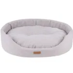 Amiplay Oval Hundeseng | Sand