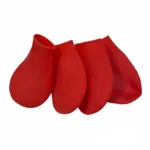Blød gummi hundestøvle | Sort