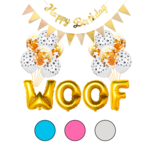 Ollipet WOOF Party diagender I Guld og alle varianter