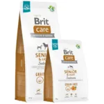 Brit Care Dog Grain-Free Senior & Light, Salmon | Tørfoder