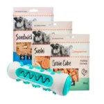 Pakketilbud | Ollipet toothbrush activity stick med godbidder