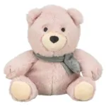 Trixie plysbamse i lyserød