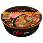 Alpha Spirit Roast Beef Stew giver din hund ægte kødsmag – proteinrigt vådfoder med naturlige ingredienser