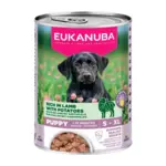 Eukanuba hvalpe vådfoder med lam og kartoffel