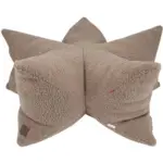 Ollipet StarNest Hundeseng med  Teddystof i flot Khaki farve